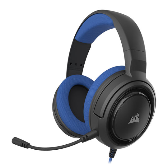 Corsair HS35 Blue Stereo PC/Console Gaming Headset : image 1