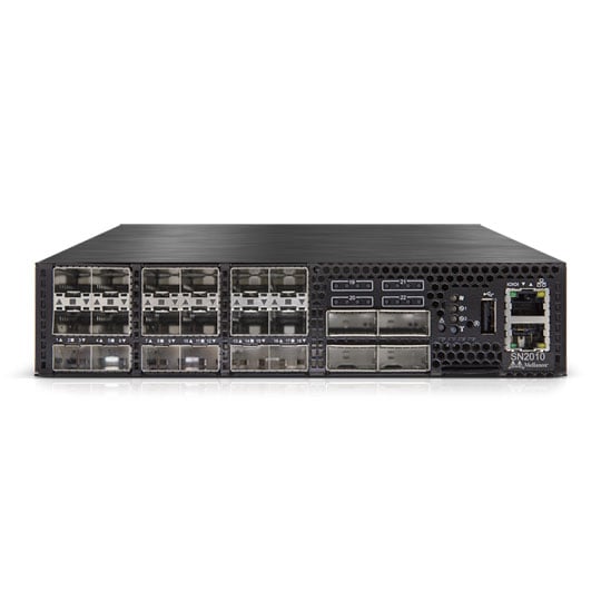 NVIDIA Half-width 25/100GbE Ethernet Switch for Hyperconverged Infrastructures and ESF
