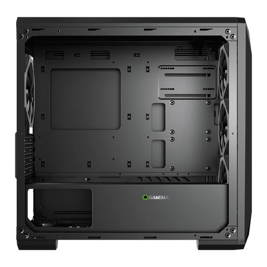 GameMax Kamikaze Pro ARGB MicroATX Glass Side Panel PC Gaming Case : image 2