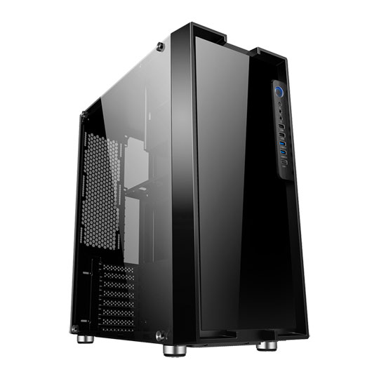 GameMax Fortress Tempered Glass Full Tower PC Gaming Case LN99503 - GMX ...