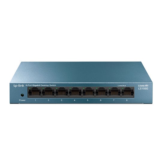 tp-link LS108G 8-Port 10/100/1000Mbps Desktop Switch