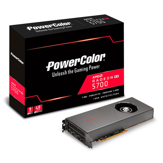 PowerColor AMD Radeon RX 5700 8GB RDNA Graphics Card : image 1
