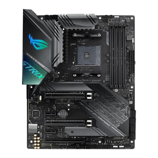 ASUS AMD Ryzen ROG STRIX X570 F AM4 PCIe 4.0 ATX Gaming Motherboard : image 2