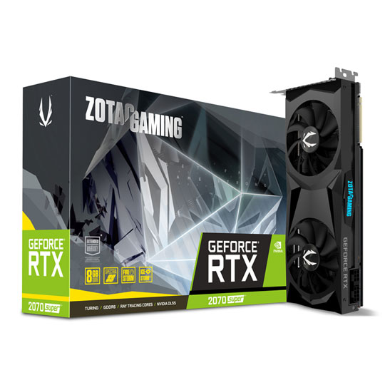 Zotac NVIDIA GeForce RTX 2070 SUPER 8GB TWIN FAN Turing Graphics