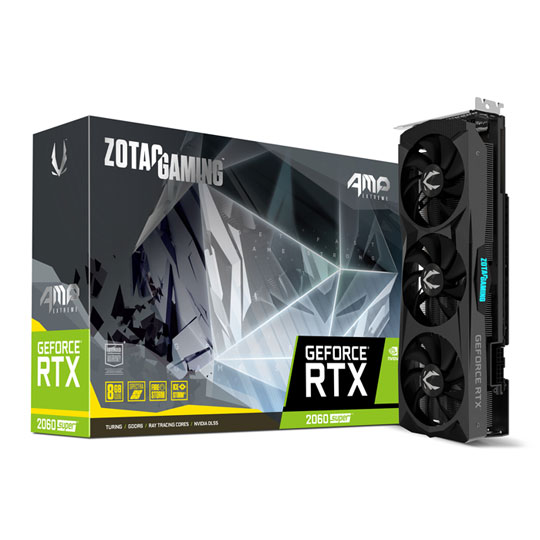 Zotac NVIDIA GeForce RTX 2060 SUPER 8GB AMP EXTREME Turing