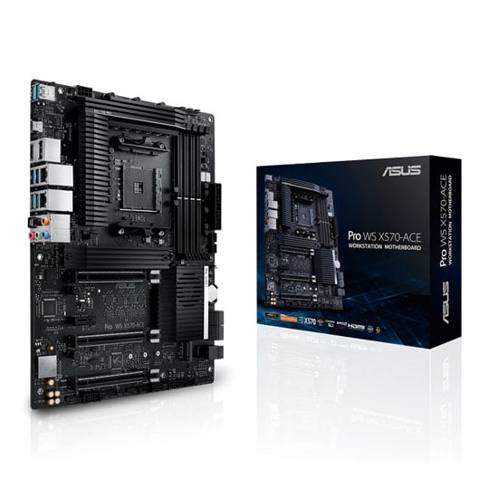 ASUS AMD Ryzen X570 Pro WS X570-ACE AM4 PCIe 4.0 ATX Motherboard : image 1