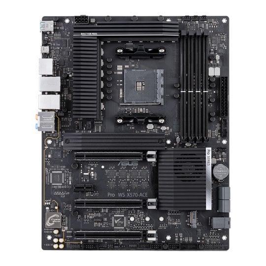 ASUS AMD Ryzen X570 Pro WS X570-ACE AM4 PCIe 4.0 ATX Motherboard : image 2