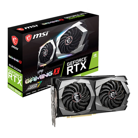 ︙ GeForce RTX 2060 SUPER AERO Refurbished - MSI NVIDIA GeForce RTX 2060 SUPER 8GB GAMING X