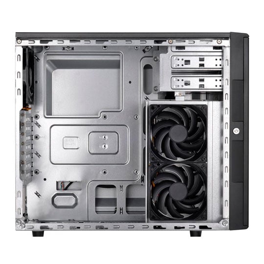 SilverStone CS380 V2 Mid Tower Case with 8x 2.5"/3.5" Hot-Swap SSD/HDD Bays  - ATX Black : image 3