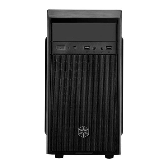 SilverStone PS16B Precision Mini Tower micro-ATX Case Black