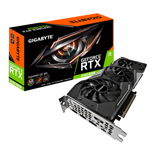 Gigabyte NVIDIA GeForce RTX 2060 SUPER 8GB GAMING OC Turing