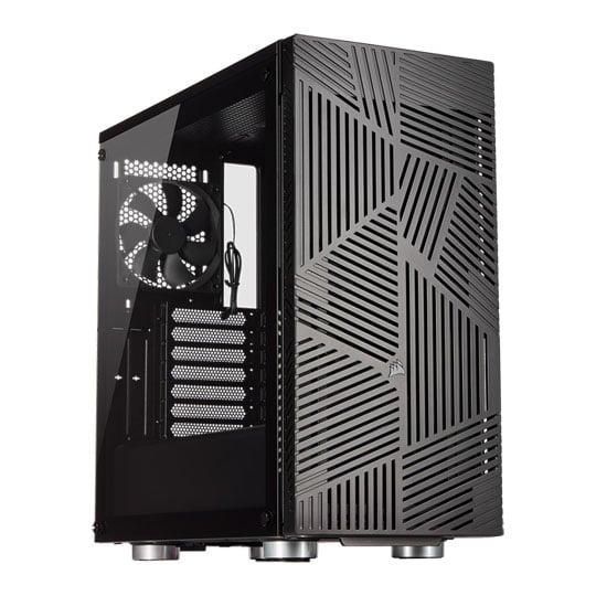 Corsair 275R Airflow Tempered Glass Black Mid Tower PC Gaming Case : image 1