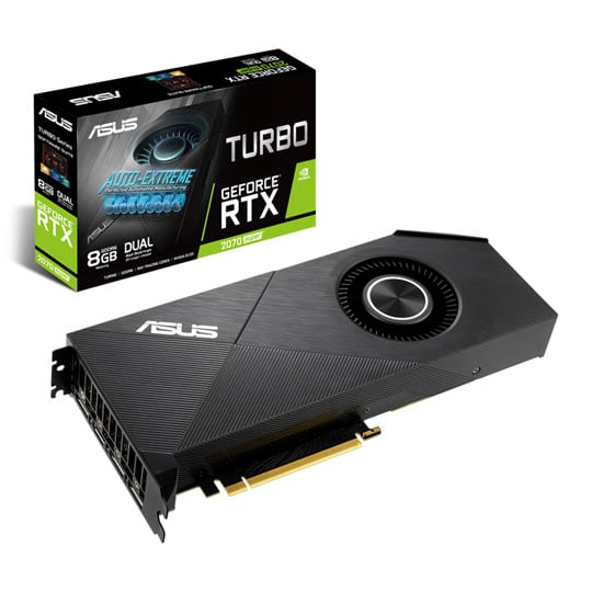 ASUS NVIDIA GeForce RTX 2070 SUPER 8GB TURBO EVO Turing Graphics