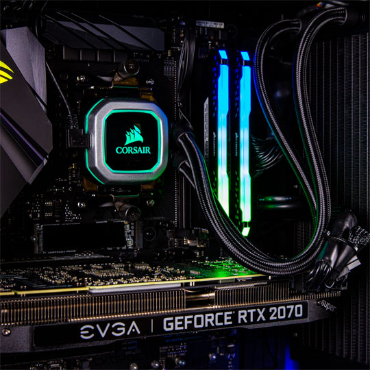 Nvidia Rtx Ryzen 3700x Rtx 2070 Super 1440p High End Gaming PC