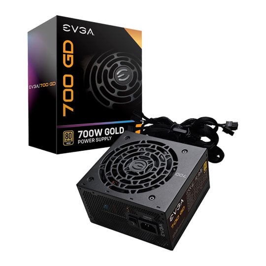 EVGA GD 700 Watt 80+ GOLD Wired Power Supply/PSU