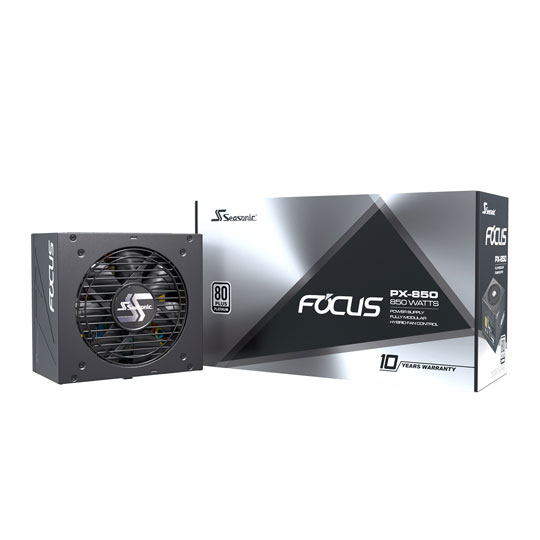 Seasonic Focus PX 850 850W Modular 80+ Platinum PSU/Power Supply : image 4