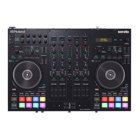 Roland DJ-707M 4 Channel DJ Controller