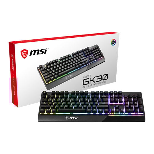 MSI Vigor GK30 Mechanical-Like RGB Gaming Keyboard