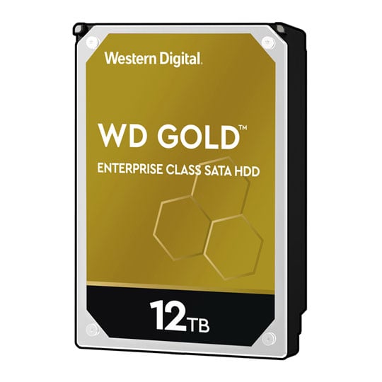 Western Digital Gold 3.5" 12TB Enterprise SATA HDD/Hard Drive : image 1