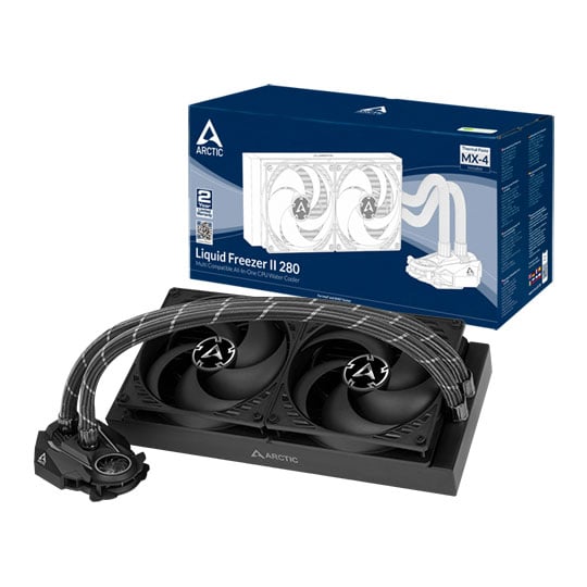 Arctic Liquid Freezer II 280 All In One Liquid CPU Cooler : image 1