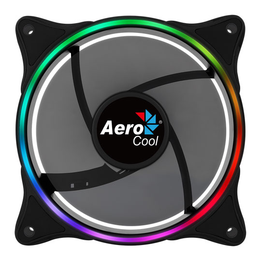 Aerocool Rift Midi Tower Case Black with 2 x 120mm Aerocool Eclipse 12 ...