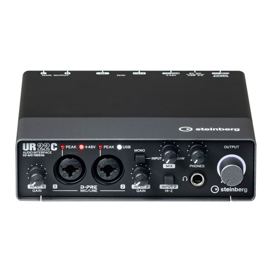 (Ex-Demo) Steinberg UR22C USB 3 Audio & MIDI Interface