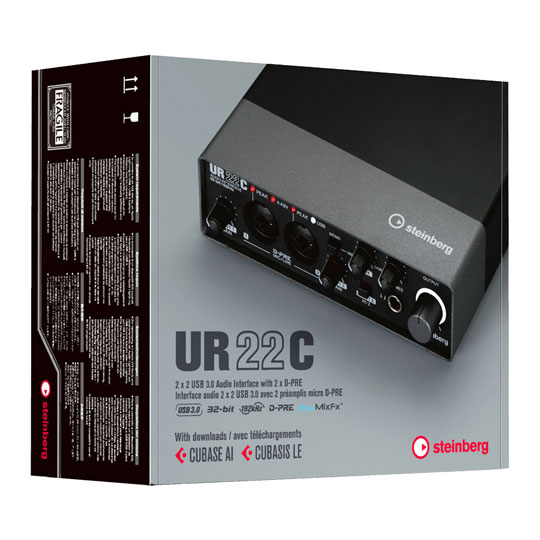 Ex-Demo) Steinberg UR22C USB 3 Audio & MIDI Interface LN101798