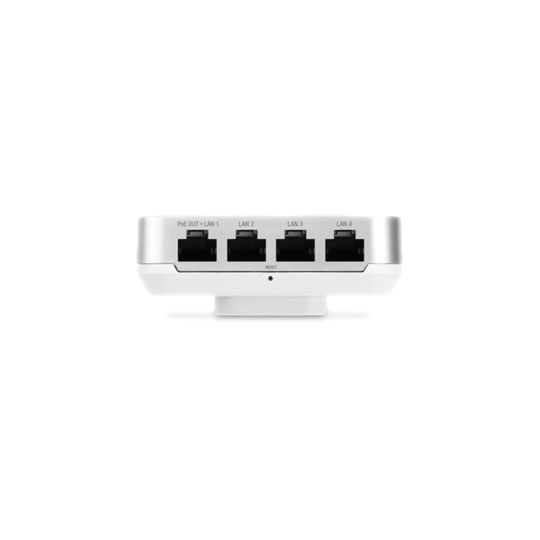 Ubiquiti UniFi HD In-Wall 802.11ac Wave 2 Wi-Fi Access Point 4 Port Ethernet Switch