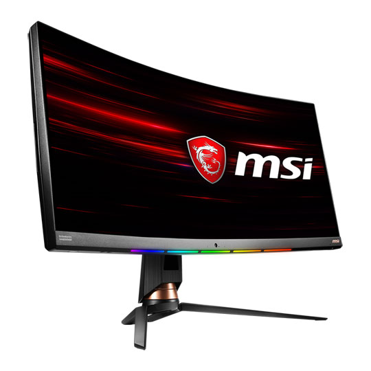 msi UWQHDモニター MSI Optix 34\" UWQHD 144Hz Freesync Curved Gaming Monitor LN102095