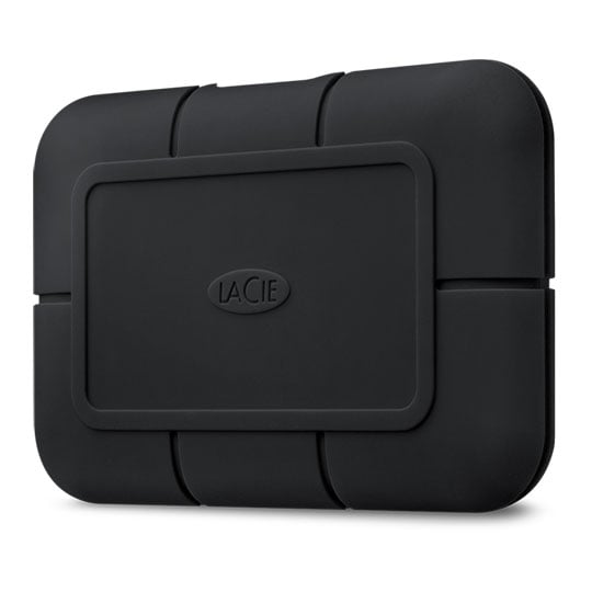 LaCie Rugged 2TB External Solid State Drive/SSD - Black
