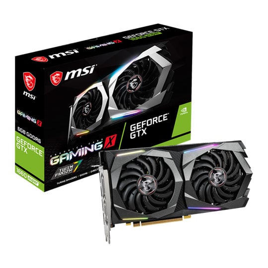 MSI NVIDIA GeForce GTX 1660 SUPER 6GB GAMING X Turing Graphics Card : image 1