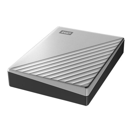 WD My Passport Ultra 4TB External Portable Hard Drive/HDD - Silver : image 1