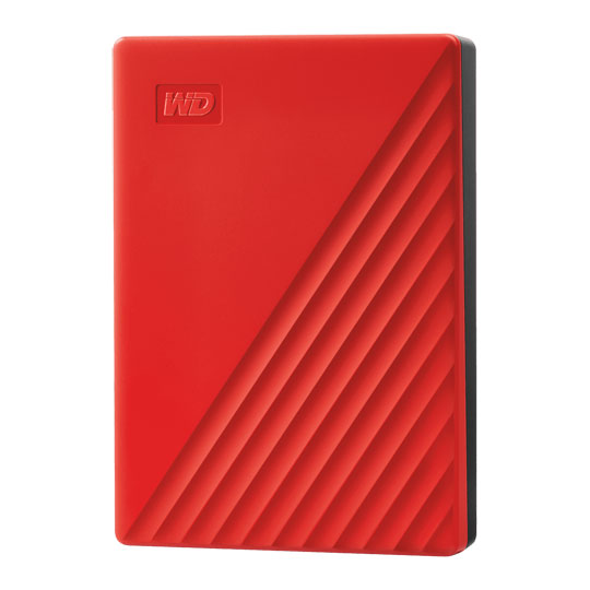 WD My Passport 4TB External Portable Hard Drive/HDD - Red : image 2