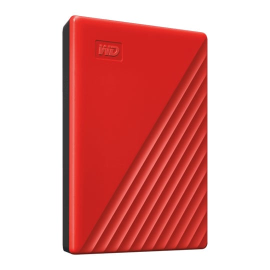 WD My Passport 2TB External Portable Hard Drive/HDD - Red : image 1