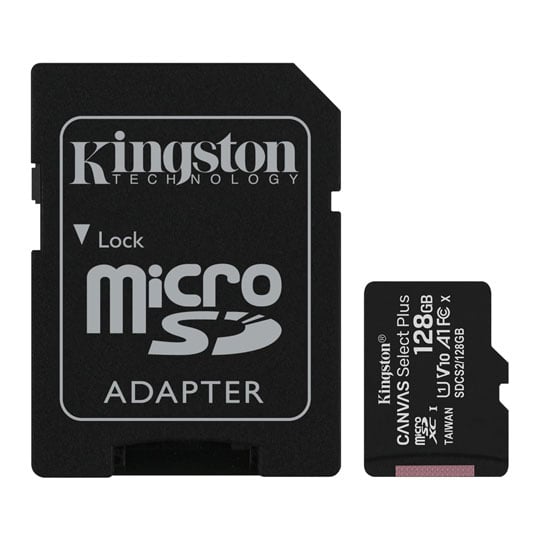 Kingston Canvas Select Plus 128GB UHS-I Micro SD Memory Card : image 3