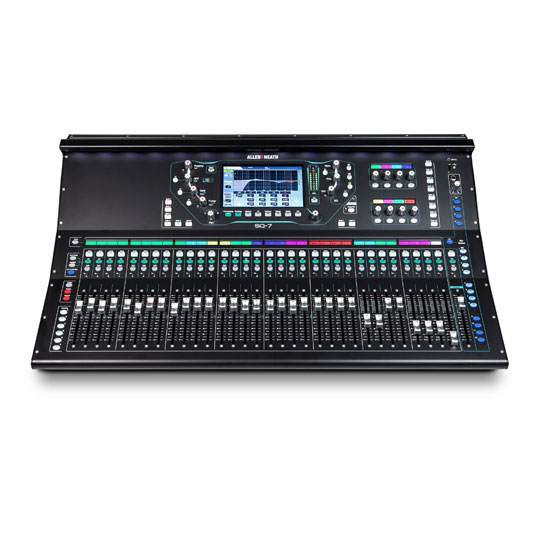 Allen & Heath SQ-7	48 channel, 32+1 fader digital mixer