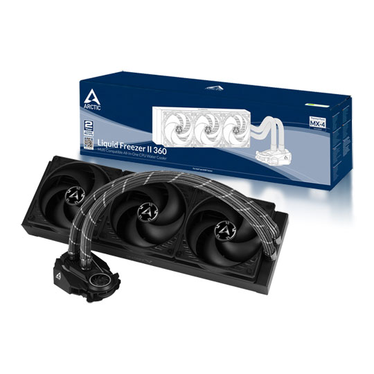 Arctic Liquid Freezer II 360 All In One Liquid CPU Cooler for Intel/AMD : image 1