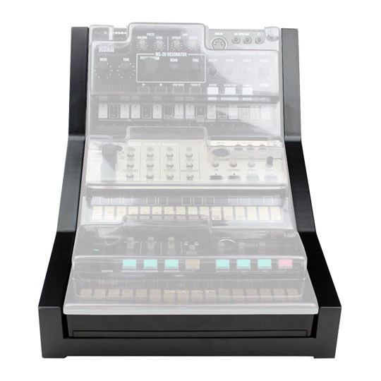 Fonik Audio Stand For 3 x Korg Volca (Black) : image 3