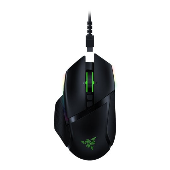 Razer Basilisk Ultimate Optical Wireless/Wired RGB Gaming Mouse with Charging Dock