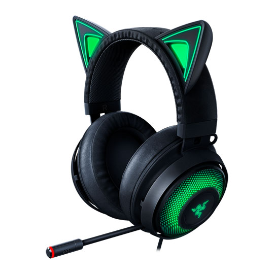 【KITTY】 Razer Kraken Kitty Edition Black Gaming Headset LN103537 - RZ04