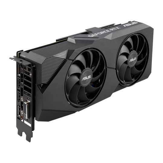 ASUS NVIDIA GeForce RTX 2070 8GB GDDR6 Dual OC EVO Turing Graphics Card : image 2