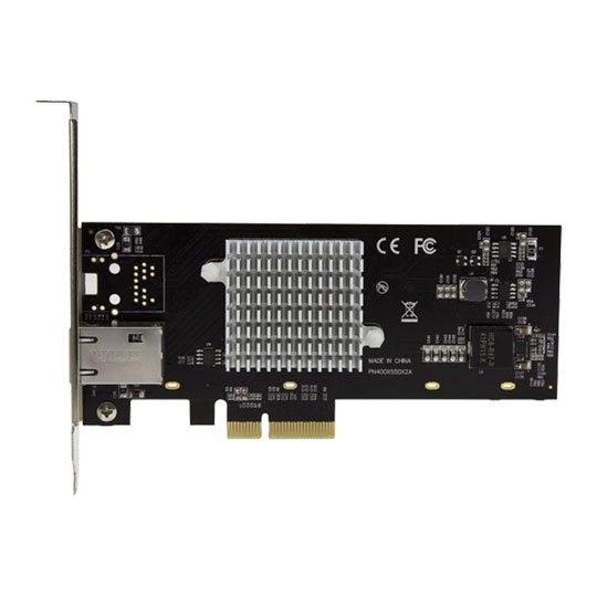 1-Port PCIe 10Gb Ethernet Network Card with Intel X550-AT Chip from StarTech.com