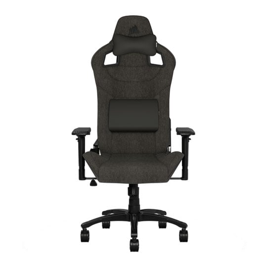 Corsair T3 RUSH Fabric Gaming 4D Chair Charcoal : image 1