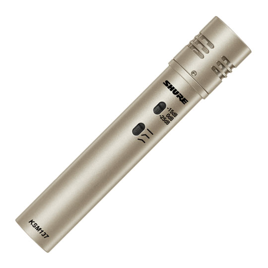 Shure - 'KSM137' Cardioid Instrument Microphone : image 2