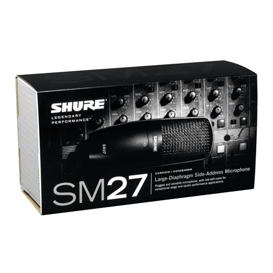 Shure SM27 LC  Large Diaphragm Microphone : image 3