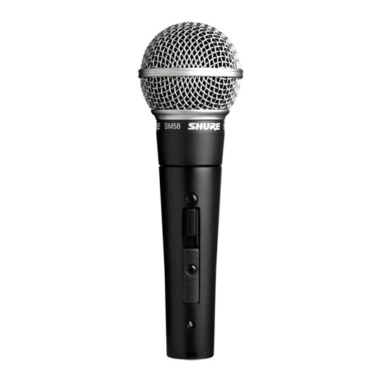 Shure SM58 Dynamic Vocal Microphone (With Switch)