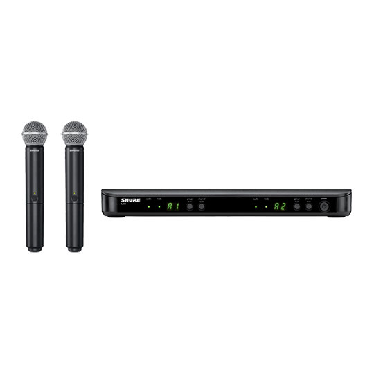 Shure BLX® Dual System w/SM58 Microphone