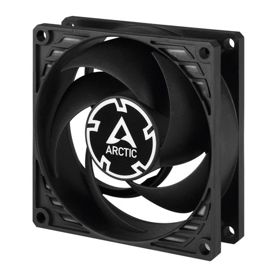 Arctic P8 Black 80mm Pressure Optimised Fan : image 1