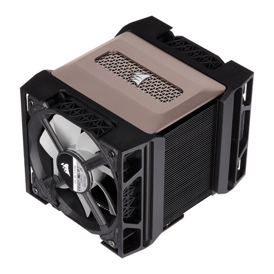 Corsair A500 CPU Cooler with 2x 120mm Fans Intel/AMD : image 1