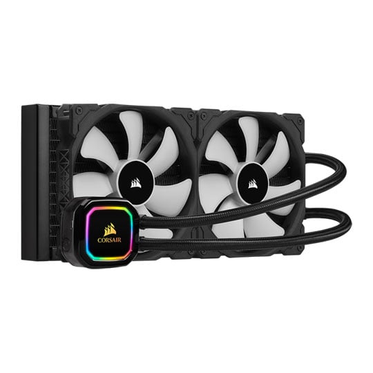 Corsair 280mm H115i RGB PRO XT Intel/AMD CPU Liquid Cooler : image 1